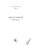 Colección palabra viva: Hablan las poetas