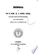 Colegio de Abogados de Madrid memoria leída en la Junta General celebrada el... por D.Manuel Cortina