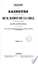 Colleccion de Sainetes