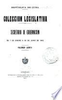 Colleción legislativa ...