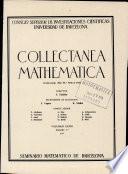 Collectanea Mathematica