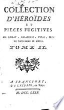 Collection d'héroides et pièces fugitives