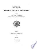 Collection de documents inédits sur l'histoire de France