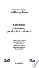 Colombia, economía y política internacional