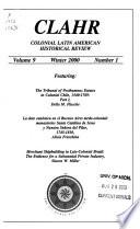 Colonial Latin American Historical Review