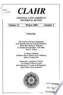 Colonial Latin American Historical Review