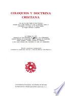 Coloquios y doctrina cristiana
