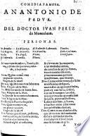 Comedia famosa, San Antonio de Padua