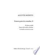 Comedias de Agustín Moreto