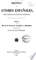 Comedias de Don Juan Ruiz de Alarcon y Mendoza