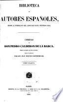 Comedias de Don Pedro Calderon de la Barca