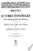 Comedias de vidas de Santos