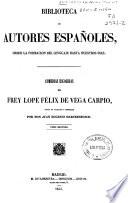 Comedias Escogidas de Frey Lope Félix de Vega Carpio