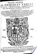 Comedias escogidas de los mejores ingenios de Espana