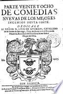 Comedias escogidas de los mejores ingenios de Espana