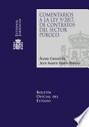 Comentarios a la Ley 9/2017, de Contratos del Sector Público