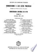 Comentarios a las leyes políticas