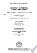 Comentarios al Código civil y compilaciones forales