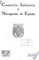 Comercio, industria y navegación de España