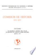 Comisión de Historia, 1973-1977
