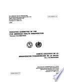 Comité Ejecutivo de la Organización Panamericana de la Salud ... Reunión
