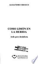 Como limón en la herida