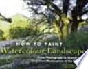 Cómo pintar paisajes a la acuarela