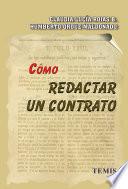 Como redactar un contrato