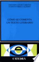 Cómo se comenta un texto literario