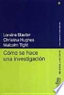 Cómo se hace una investigación