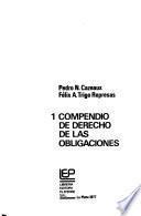 Compendio de derecho de las obligaciones