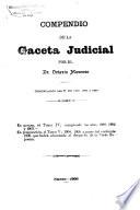 Compendio de la Gaceta judicial