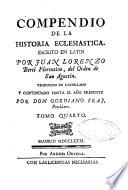 Compendio de la historia eclesiastica