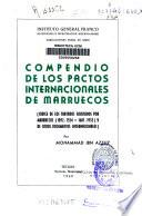 Compendio de los pactos internacionales de Marruecos