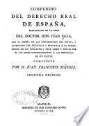 Compendio del derecho real de España