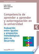 Competencia de aprender a aprender y autorregulación en la universidad