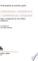 Competencia lingüística y competencia literaria