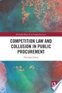 Competition Law and Collusion in Public Procurement