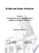 Compilación de las disposiciones legales en materia territorial