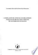 Compilación de leyes de los organismos públicos de protección y defensa de los derechos humanos