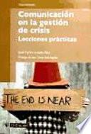 Comunicación en la gestión de crisis