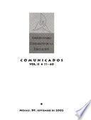 Comunicados: 31-60