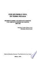 Con un pueblo vivo, en tierra negada