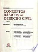 Conceptos básicos de derecho civil