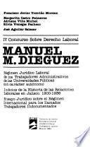 Concurso sobre Derecho Laboral Manuel M. Dieguez