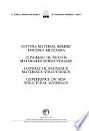 Conference on New Structural Materials