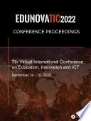 Conference Proceedings EDUNOVATIC 2022
