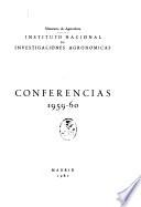 Conferencías 1959-60