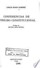 Conferencias de derecho constitucional
