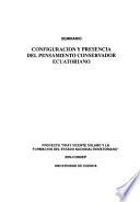 Configuración y presencia del pensamiento conservador ecuatoriano